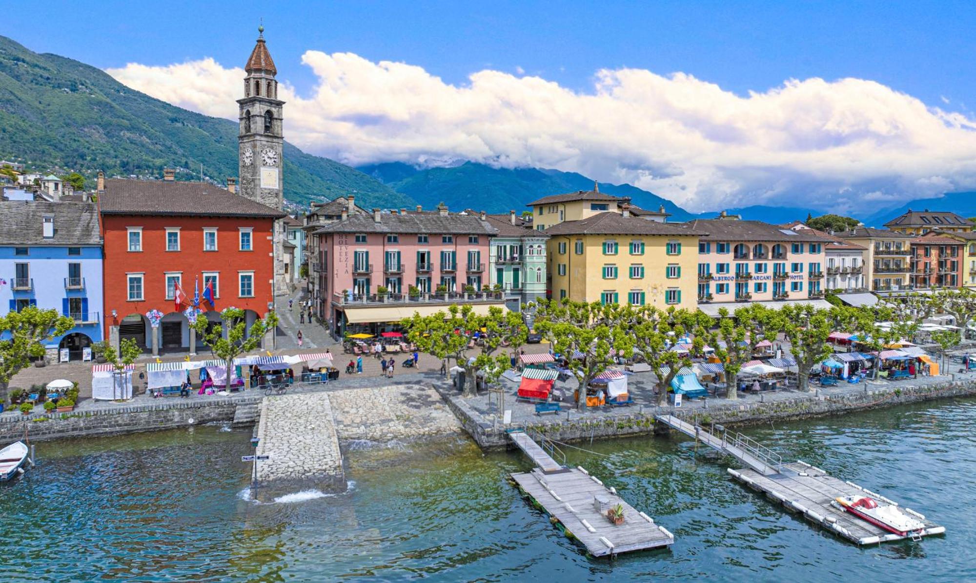 Hotel Elvezia Ascona Exteriör bild
