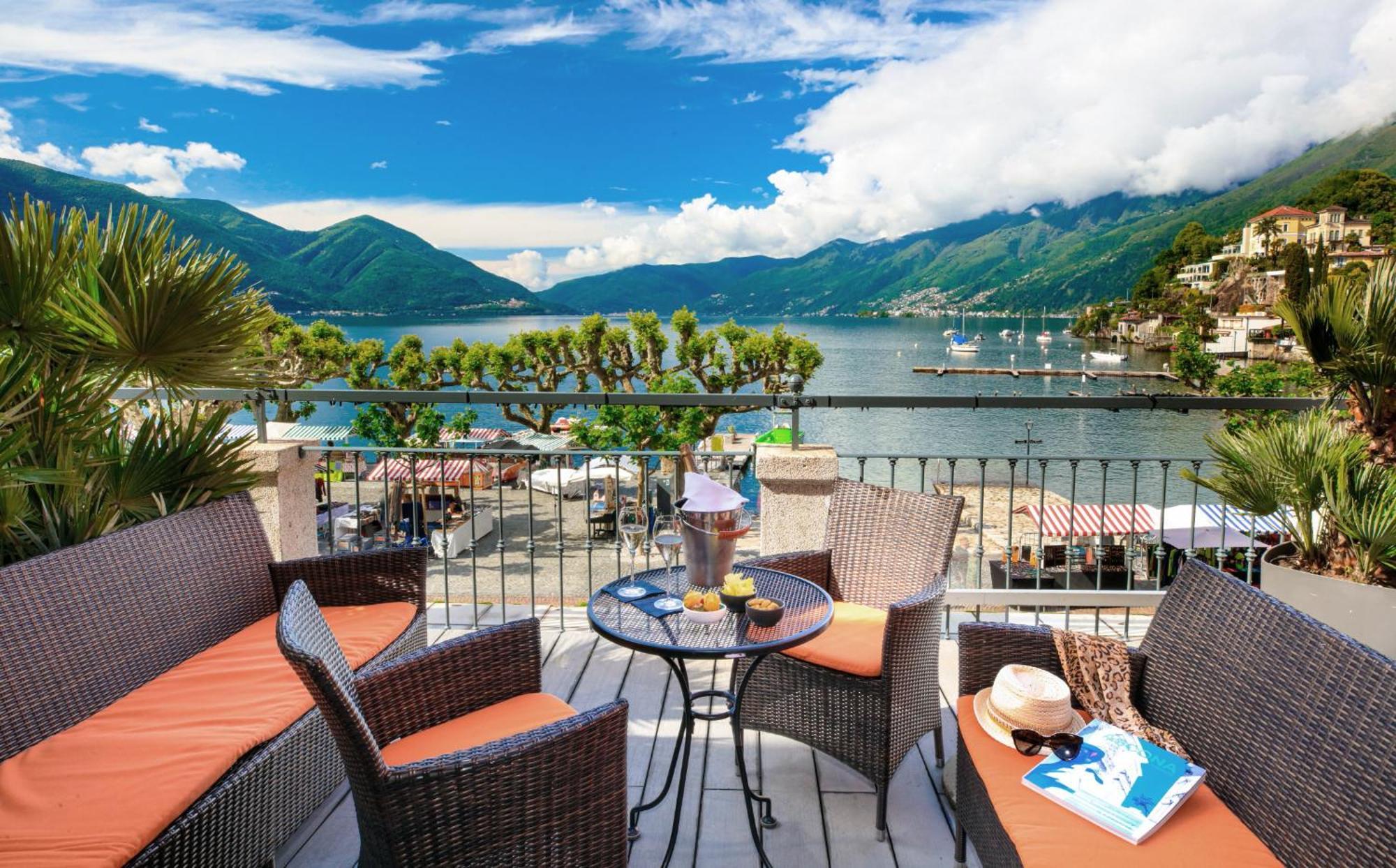 Hotel Elvezia Ascona Exteriör bild